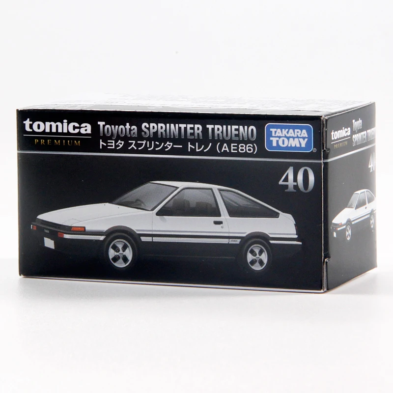 Takara Tomy Tomica TP40 Premium Toyota Sprinter Trueno AE86 литой гоночный автомобиль модель автомобиля