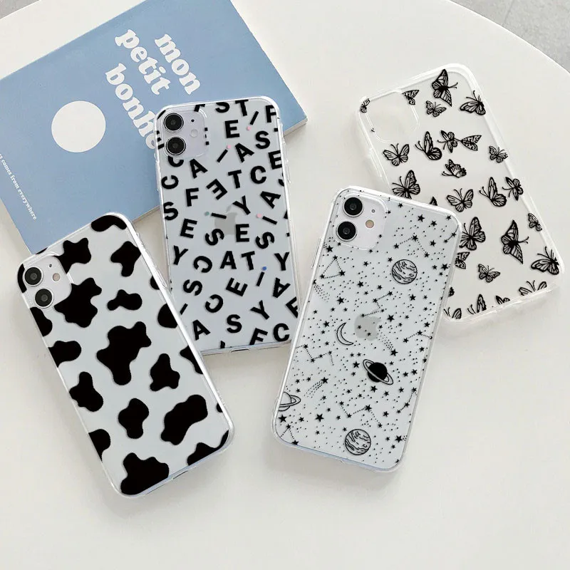 

Case For Xiaomi Redmi Note 8T 9 8 10 Pro 9s 10s 7 6 5 9C Mi 10T A3 9 9T 11 10 Lite Poco X3 NFC F3 TPU Outer Planet Letters Cover
