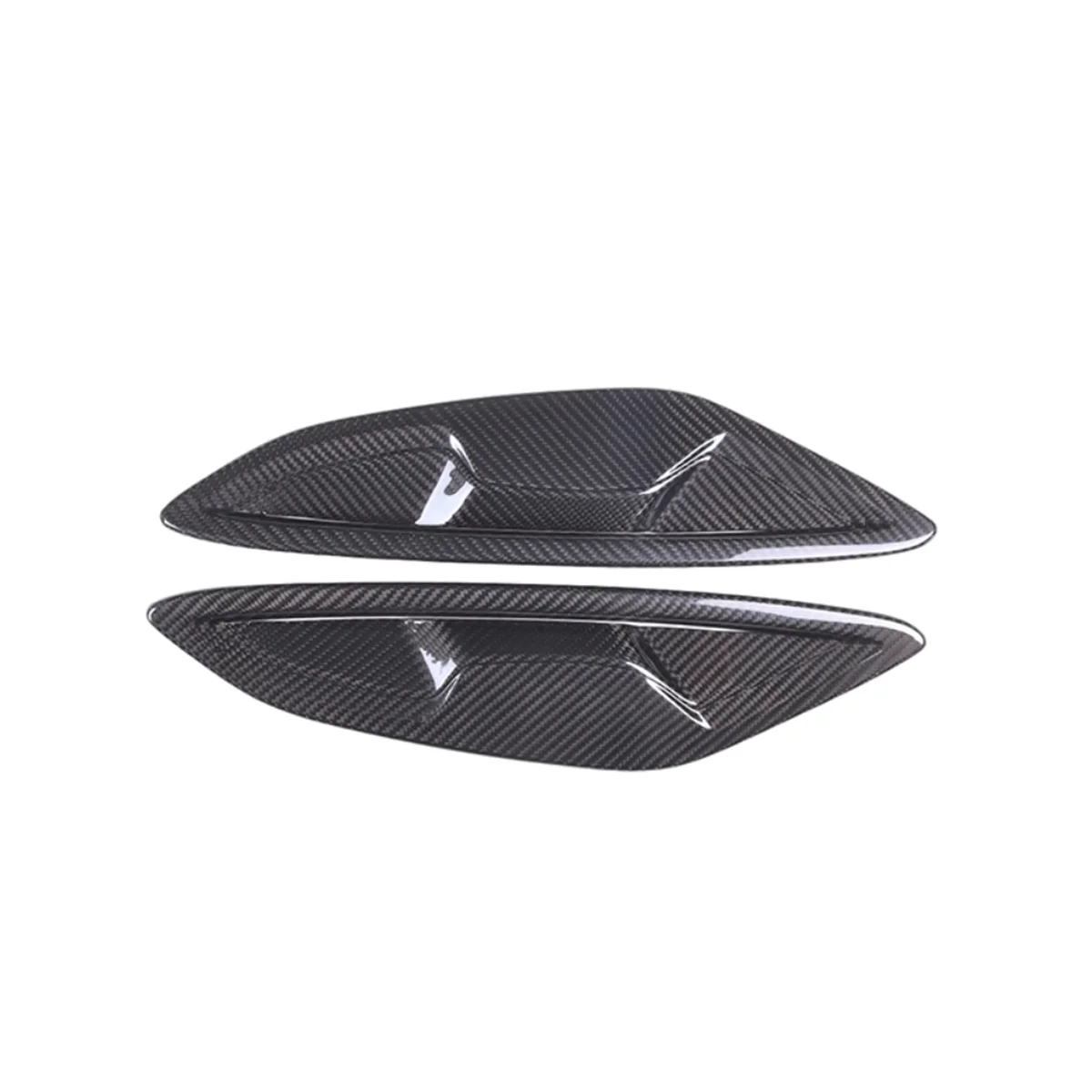 Для BMW 8 серии G14 G15 G16 2019-2022 сухое углеродное волокно боковое крыло автомобиля