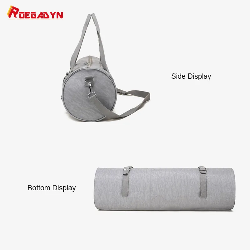Women Waterproof Yoga Bag Gym Large Capacity Portable Sports Bags Fitness Nylon Female Outdoor Training Yoga Mat Storage Bags