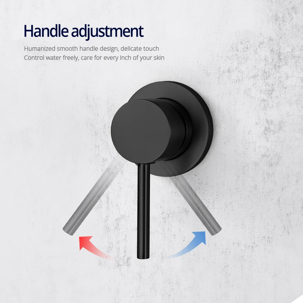 Потолочный смеситель для душа 8-дюймовый с одной ручкой 30 см