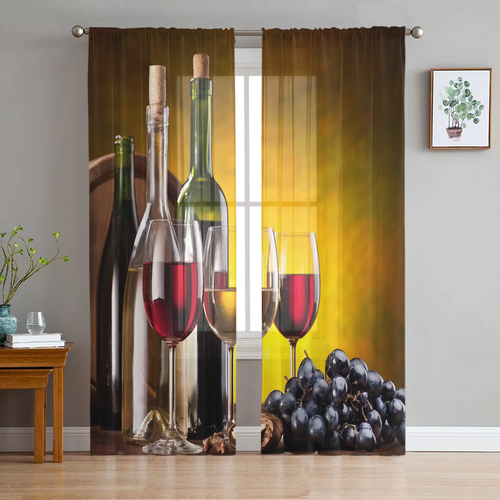 

Винтажные шторы в винтажном стиле, прозрачные Занавески для гостиной, спальни, ванной, тюлевые занавески, шторы на окна