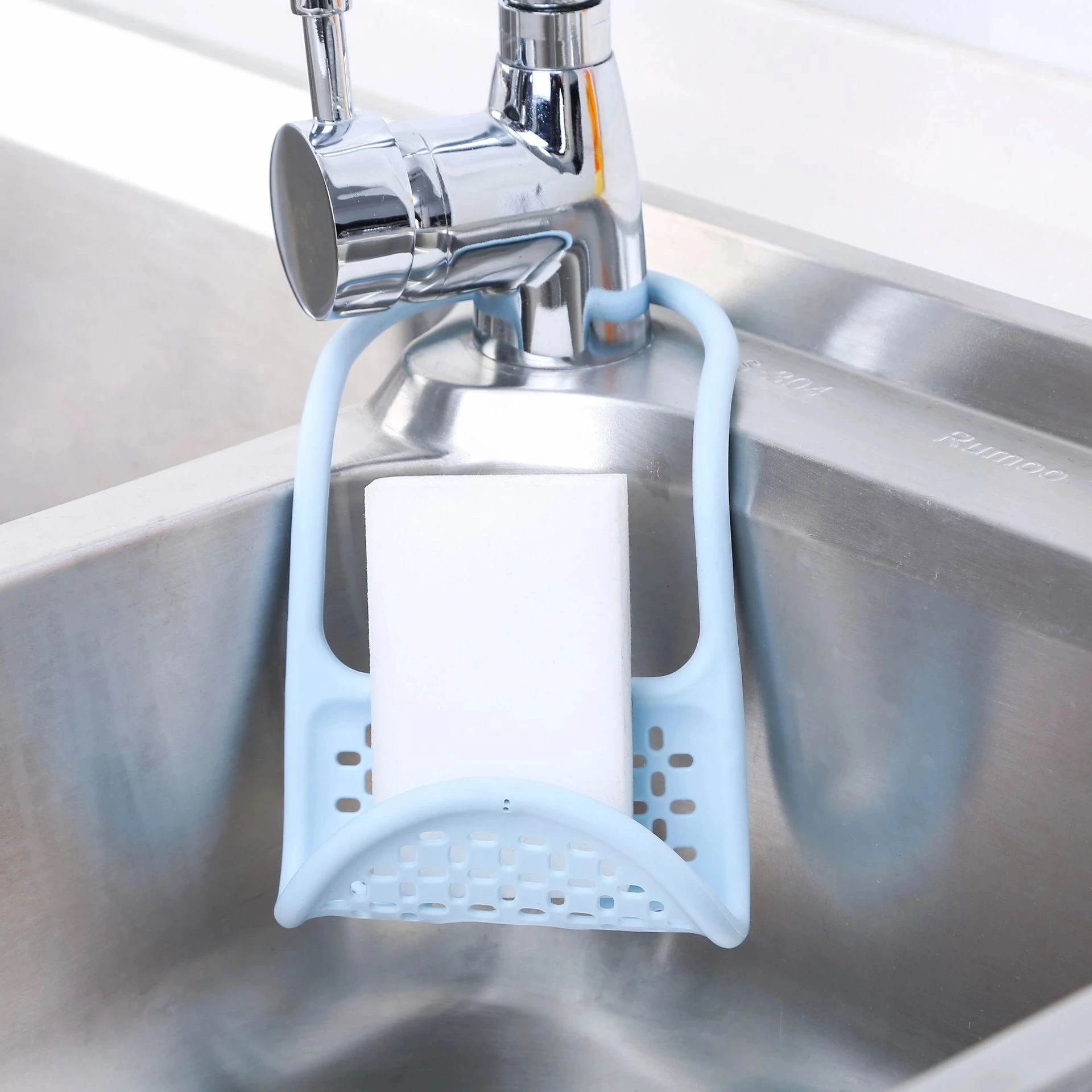 

Sink Drain Rack Sponge Storage Holder Silicone Storage Basket Faucet Holder For Soap Sponge Drying Rack Kitchen Accessories