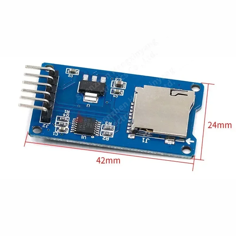 1 шт. Micro SD плата расширения памяти TF карта модуль экрана SPI для продвижения Arduino
