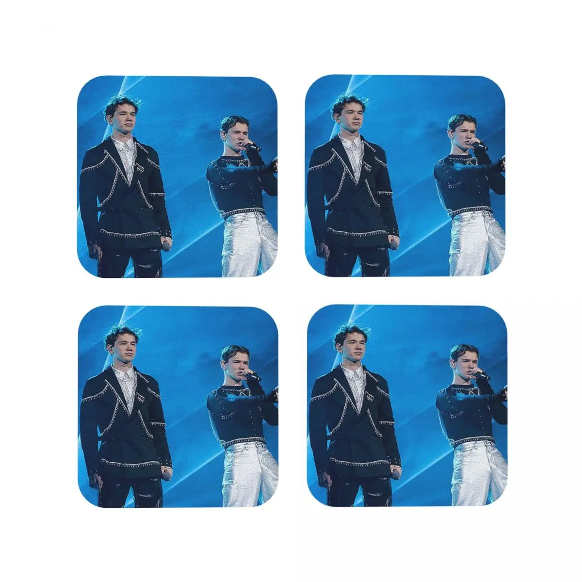 Маркус и Мартинус Швеция Норвегия Подставки для Евровидения Кухонные салфетки