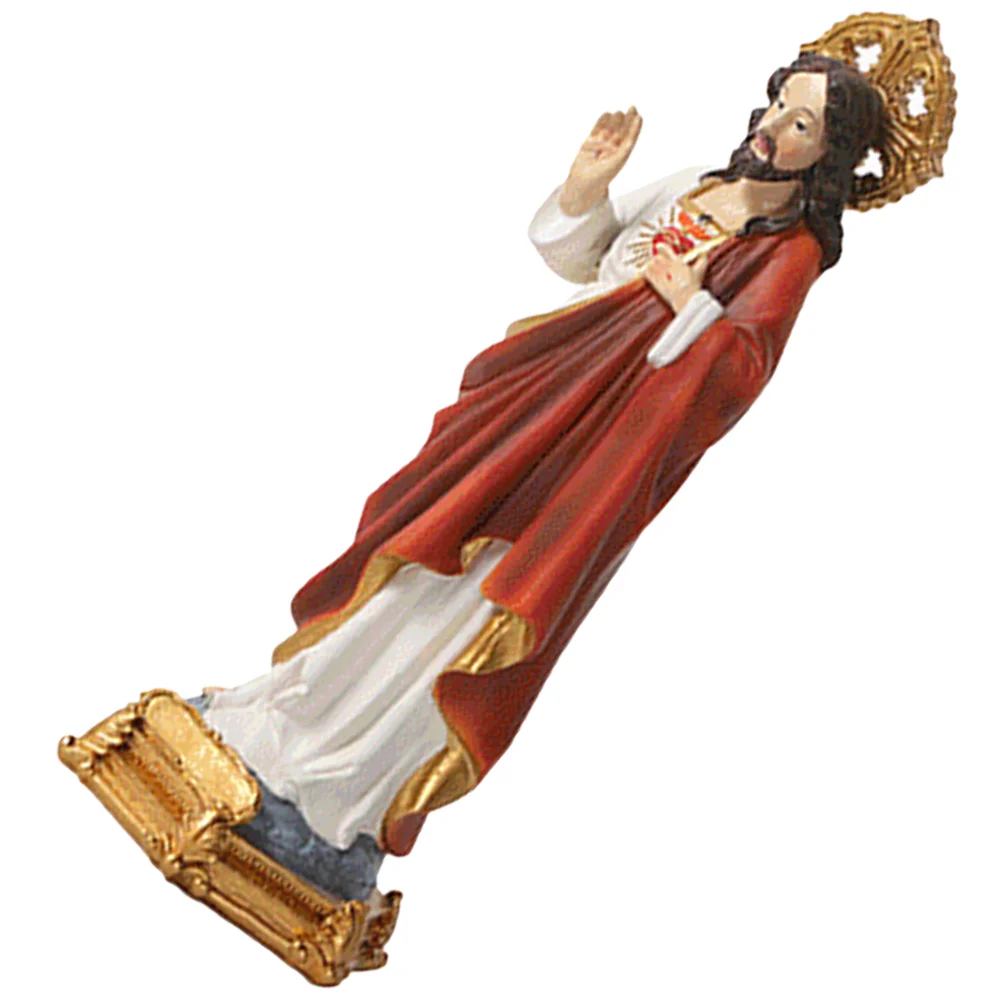 

Gift Jesus Statue Church Adornment Garden Sculpture Outdoor Craft Figurine Holy