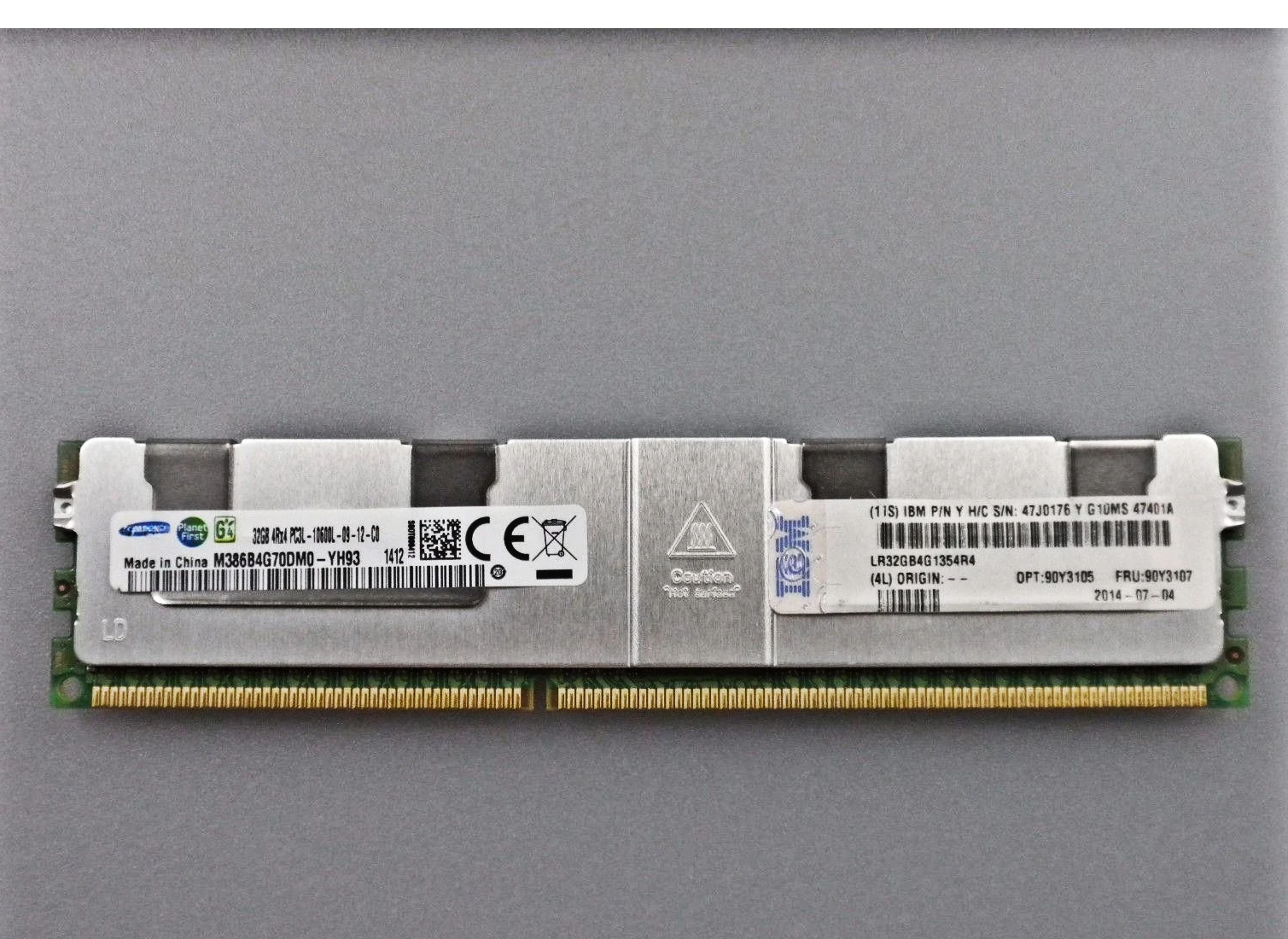 

Память RAM X3500 M4 x3650 M4 90Y3105/ 90Y3107 32G 1333 ECC REG