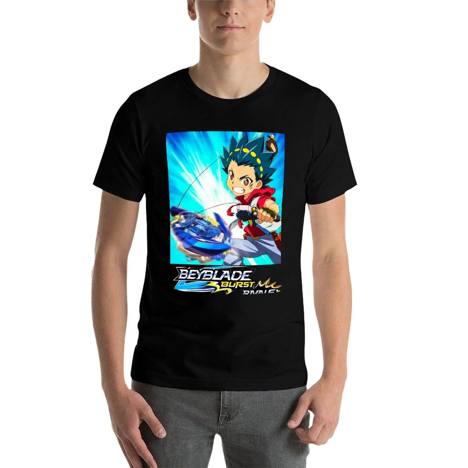 Футболка Beyblade Burst Rivals футболка с короткими рукавами рубашка на заказ забавная