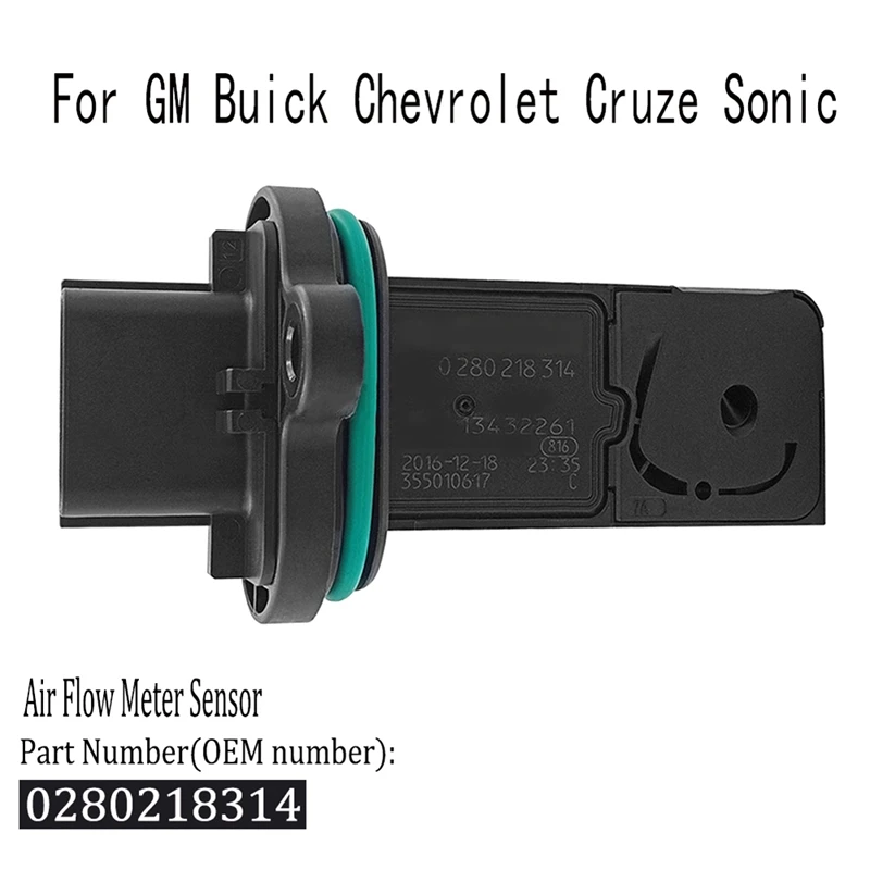 

Датчик расхода воздуха для GM Buick, Chevrolet Cruze Sonic, 1 шт.