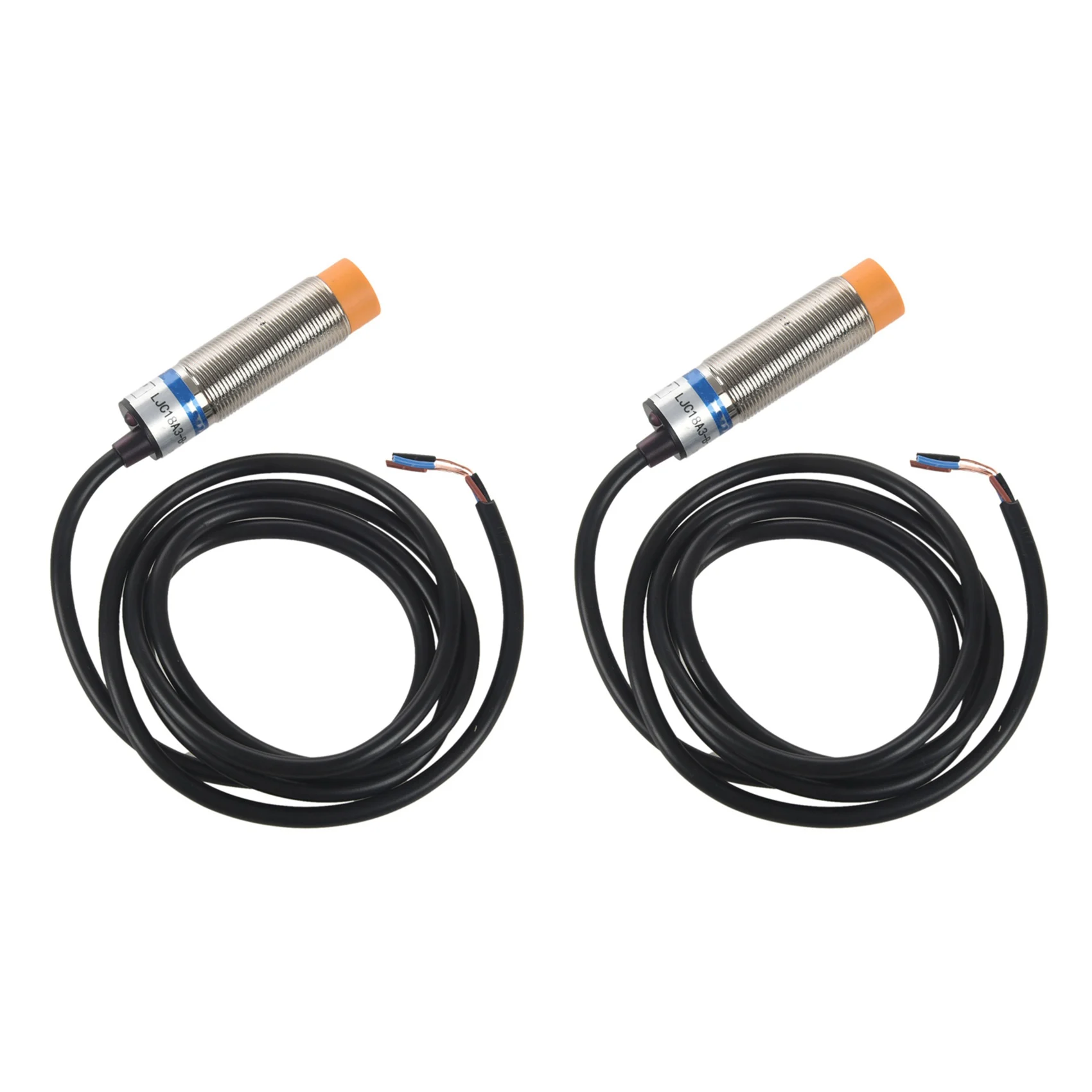 

2X LJC18A3-H-Z/BX 1-10mm Capacitance Proximity Sensor Switch NPN NO DC 6-36V 300MA