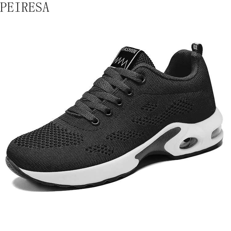 Women's Shoes 2022 Spring New Air Cushion Shoes Fashion Trend Women's Shoes Soft Sole Breathable Comfortable Sports Shoes Women