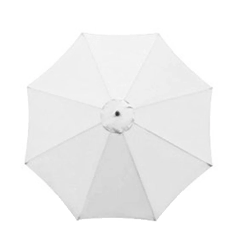 

3Meter Replacement Cloth Round Garden Umbrella Cover for 8-Arm Umbrella Sunshade Shield Rain Cover Supplies Creamy-White