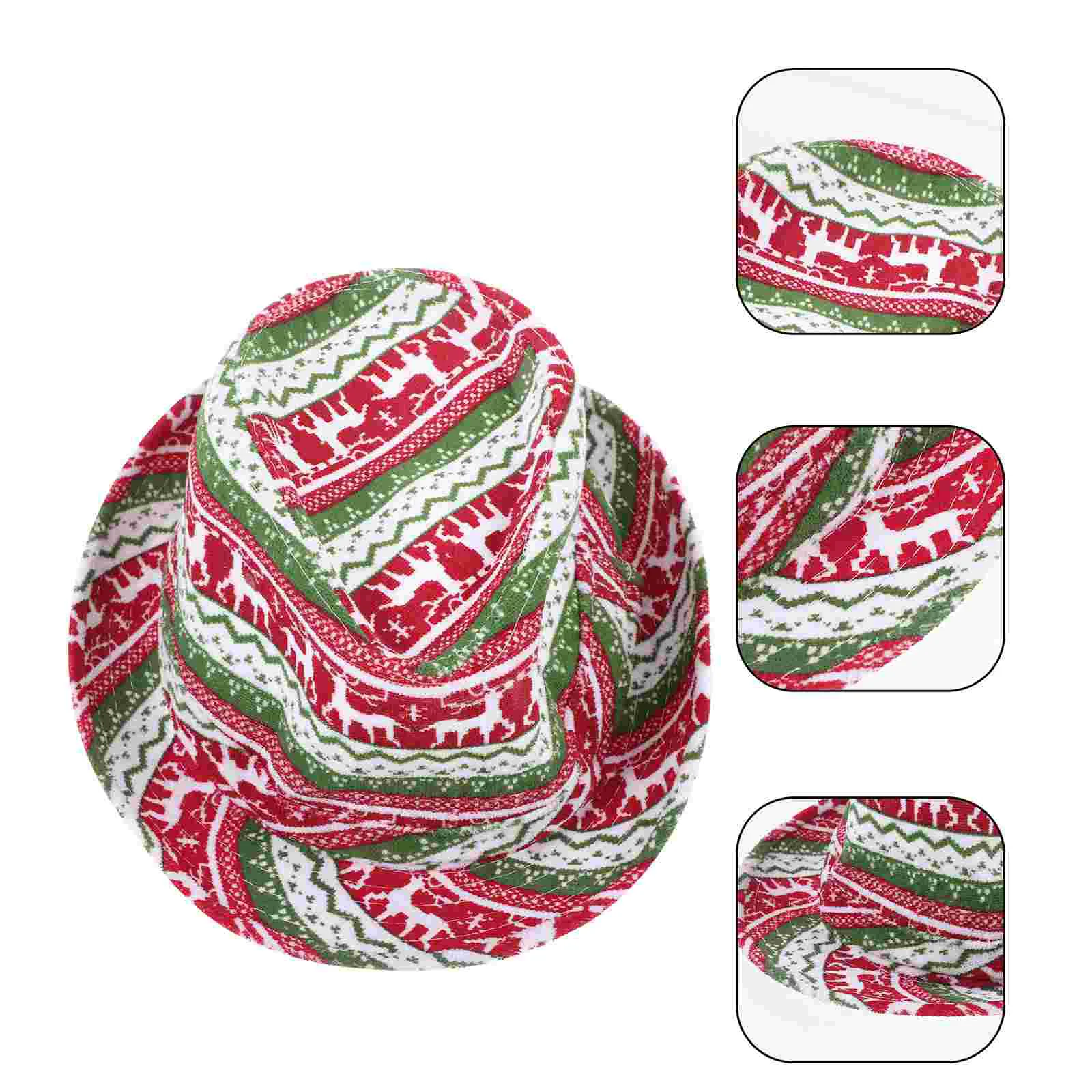 

Christmas Party Hat Festival Hat Xmas Carnival Stage Performance Hat Prop