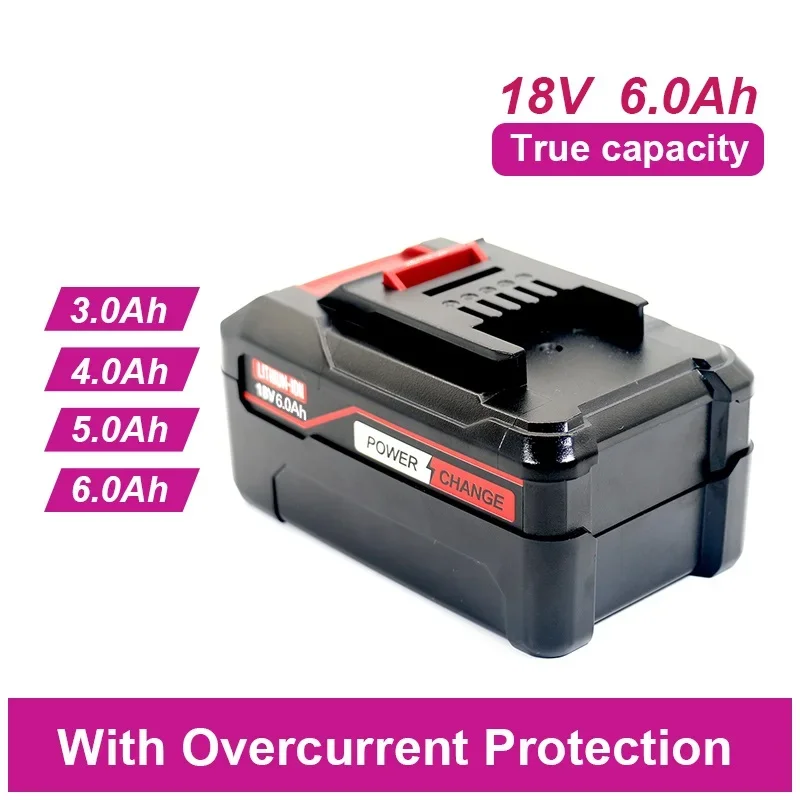 Фото Сменный литий-ионный аккумулятор 18 В 3,0/4,0/5,0/6,0 Ач для EINHELL Power X-change PX-BAT4 PX-BAT52 4511396 4511437 AXXIO GE-LC №4