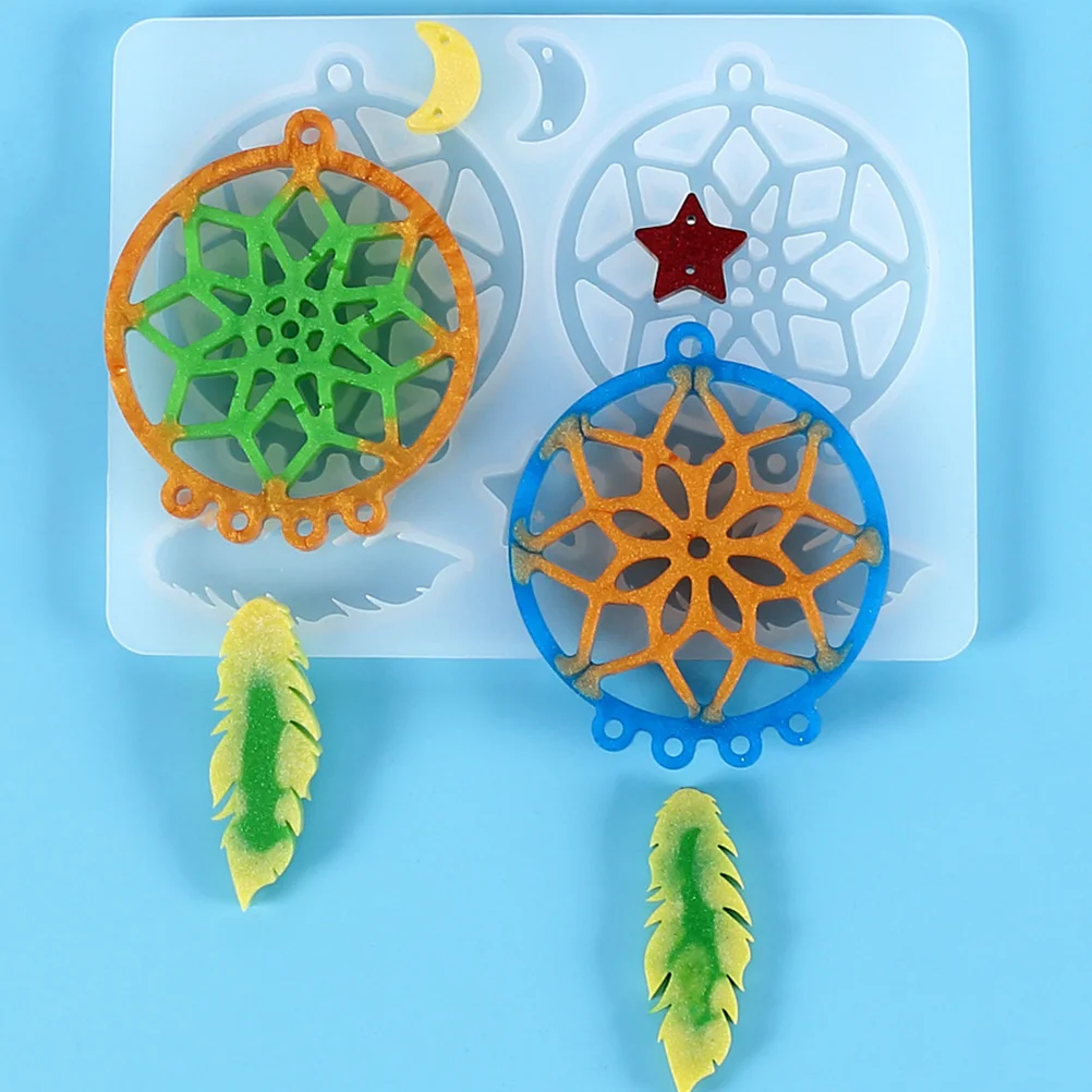 Формы для мыла DIY Кристалл Клей Смола Ловец снов Украшение стены Поясная бирка