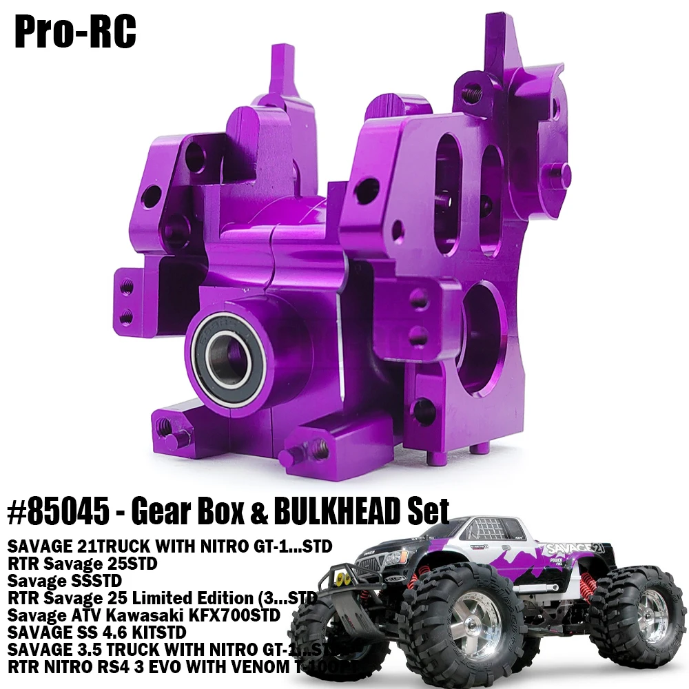 Комплект коробки передач и перегородок VITEZOR #85045 для HPI Savage