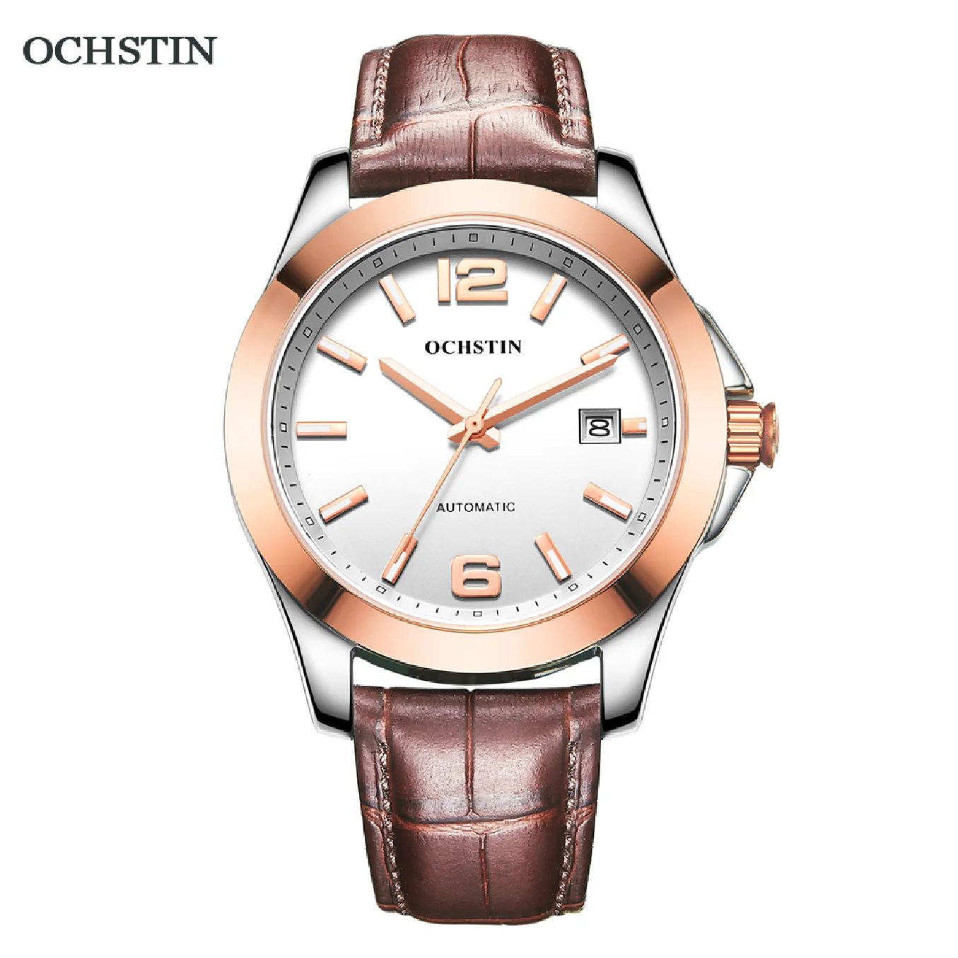 

OCHSTIN 2021Men Top Brand Luxury Mechanical Watches Automatic Wristwatch Sports Leather Waterproof Clock Male Relogio Masculino