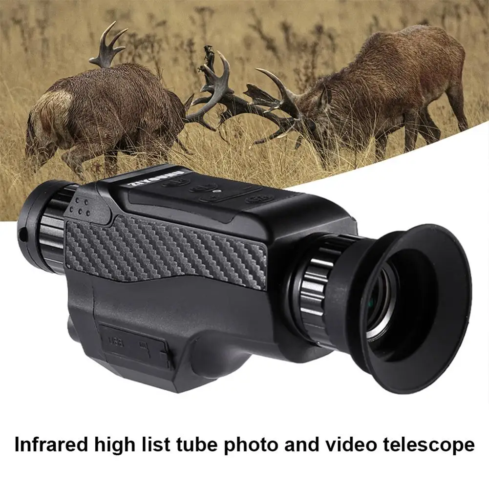 Outdoor Hunt Night Vision Device Infrared Optical Monocular Device Nv4-32x Digital Zoom Photo 200M Tube Photo Video Telescopes