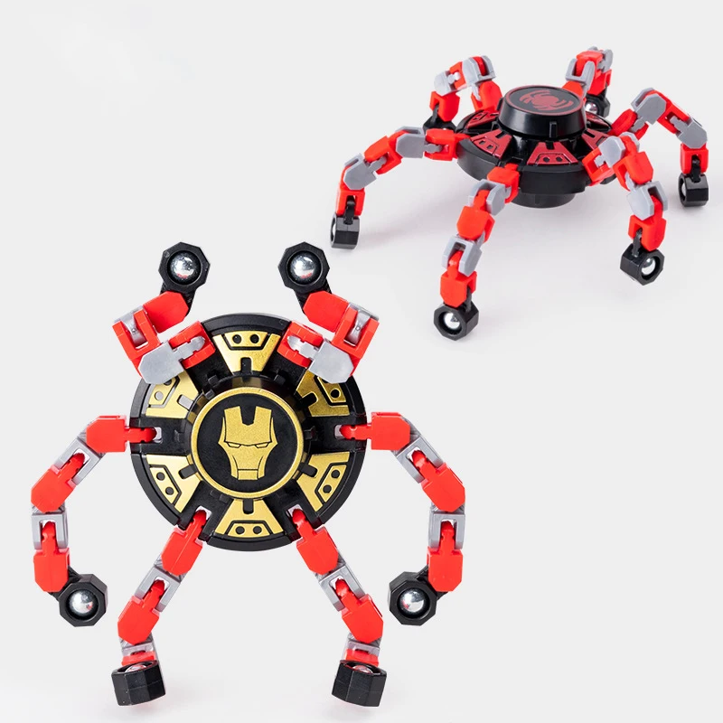 

Finger Fidgets Spinnerfidget Chain Fingertip Anti-Stress Relieve Autism Hand Toys Gyro Adult Children Sensory Toy for Kids Gift