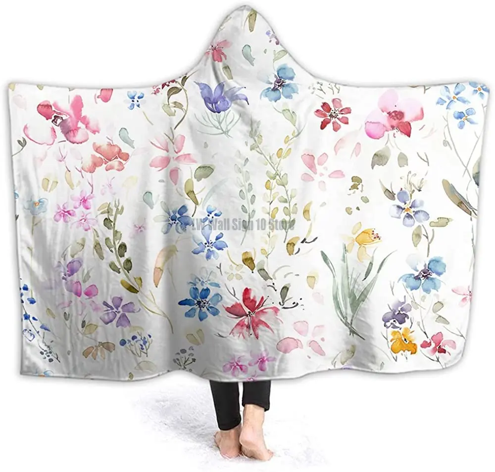 

Romantic Love Story Bouquet Blossom Ultra-Cozy Throw oversized Blankets for Home Office School Flannel