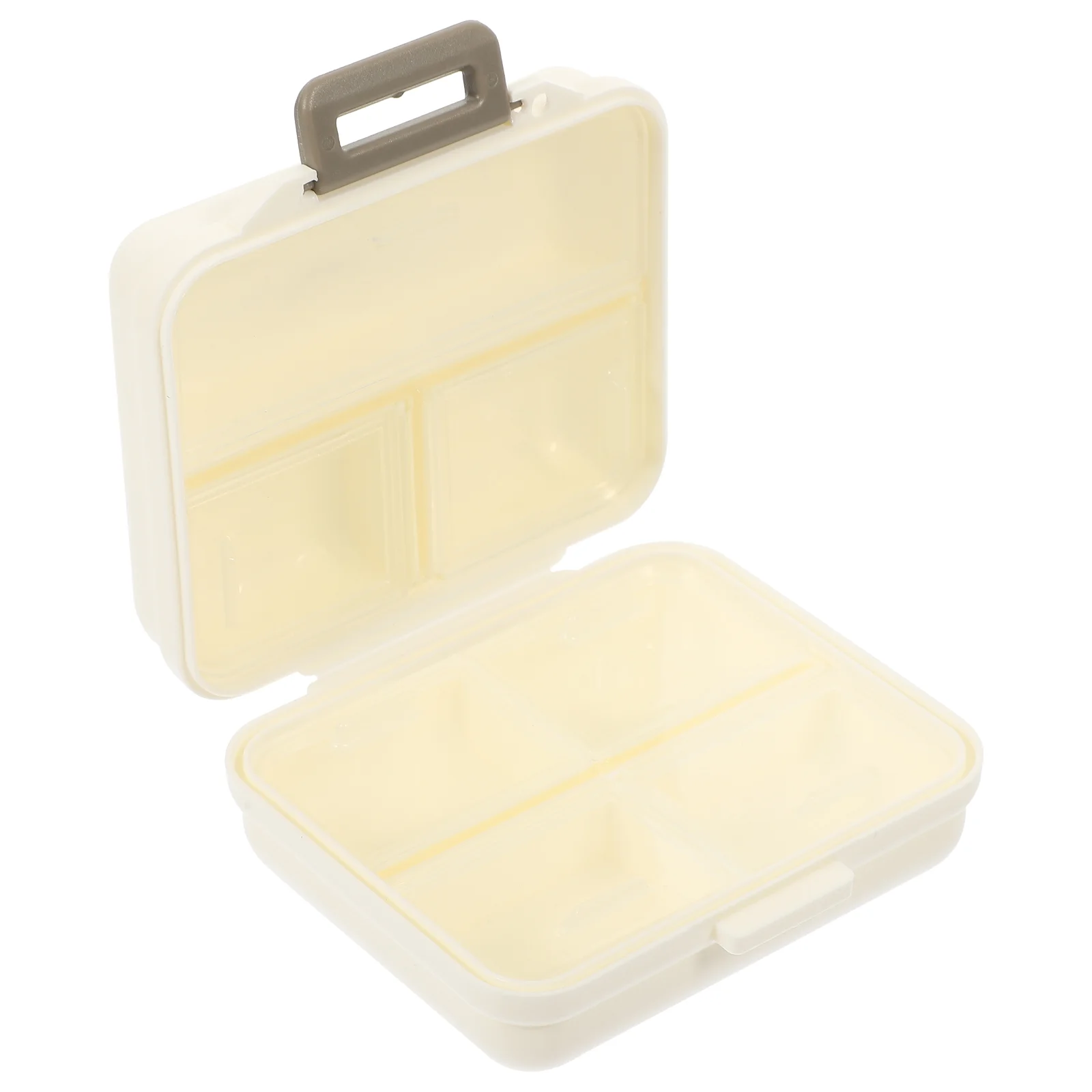 

Portable 7 Compartments Box Case Leakproof Vitamin Case