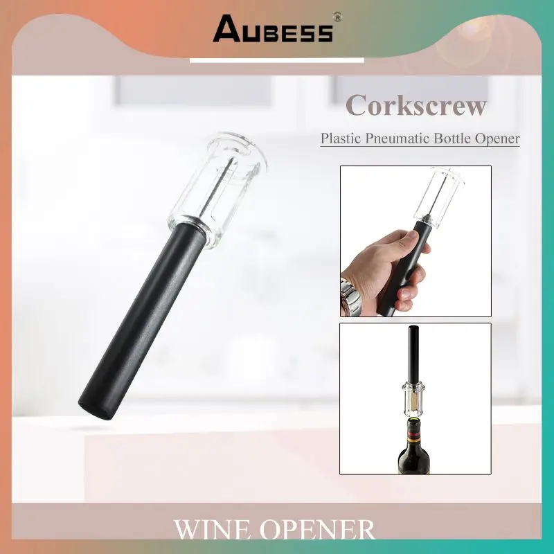 

5PCS Air Pump Wine Bottle Opener Air Pressure Vacuum Red Wine Stopper Beer Lid Opener Corkscrew Corks Out Tool Stainless Steel