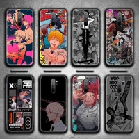 japan cartoon anime chainsaw man phone case for redmi 9a 9 8a note 11 10 9 8 8t pro max k20 k30 k40 pro