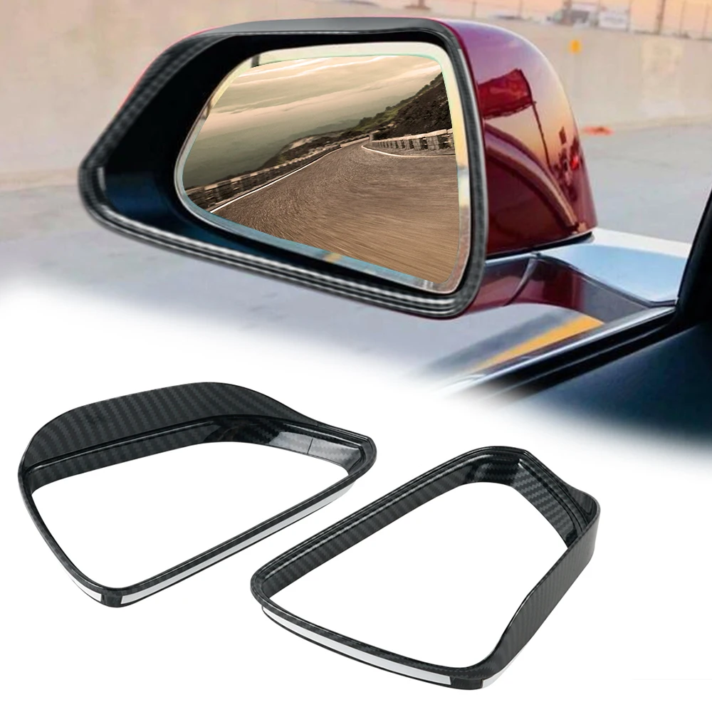 

Mirror Eyebrow Side Wing Rearview Mirror Sun Rain Shade Shield Guard for Tesla Model 3 2017 2018 2019 2020