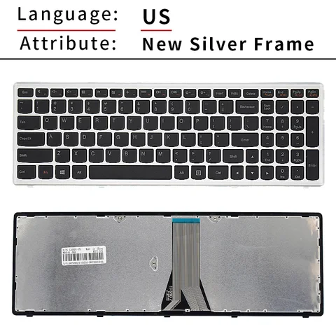 Оригинальная американская русская клавиатура для ноутбука Lenovo IdeaPad G500S S500 G505S Z501 S510P Z505 Z510 Flex 15/15D S500T S500C G500H
