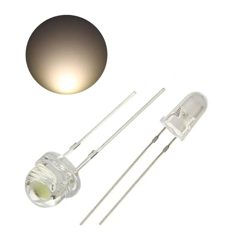 

Светодиодные лампочки OUMURUI DC5V/12V белые, красные, зелёные, синие, жёлтые 10 шт.