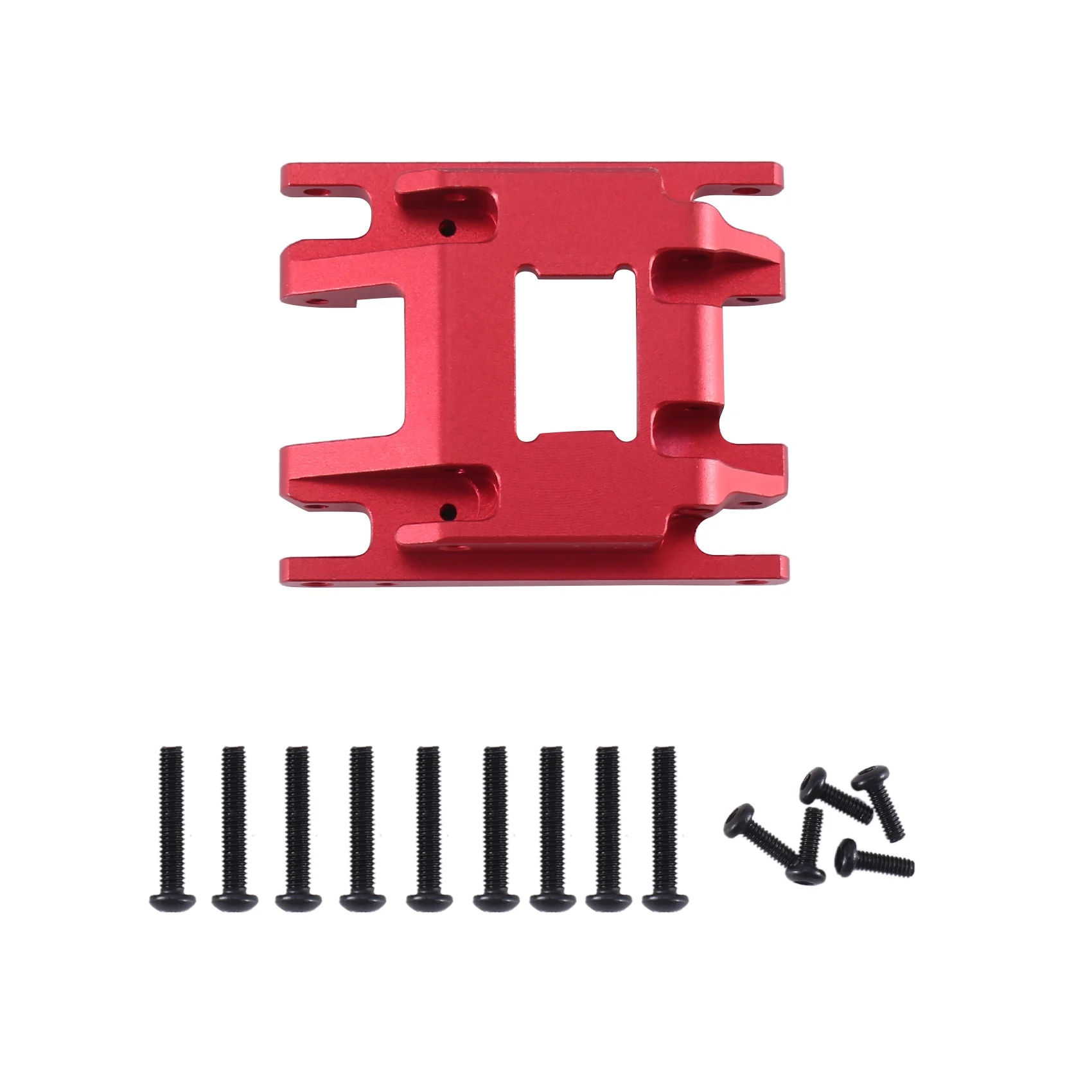 

Metal Center Skidplate Gearbox Mount 9736 for Traxxas TRX4M TRX-4M 1/18 RC Crawler Car Upgrade Parts Accessories,Red