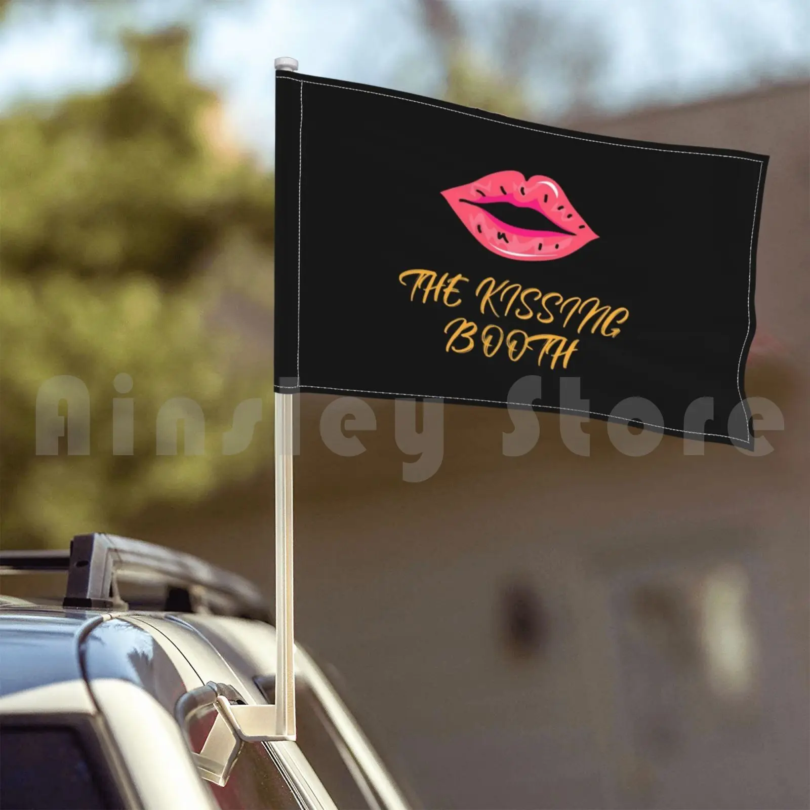 Фото Флаг Автомобильный флаг The Kissing Booth Милый дизайн 3194 The Kissing Booth The Kissing Booth Netflix The №5