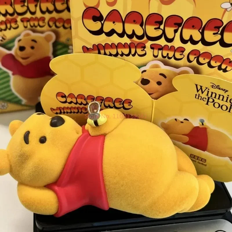 Подлинная серия Disney Carefree Pooh Bear'S Happy Everyday слепая коробка милая коллекция