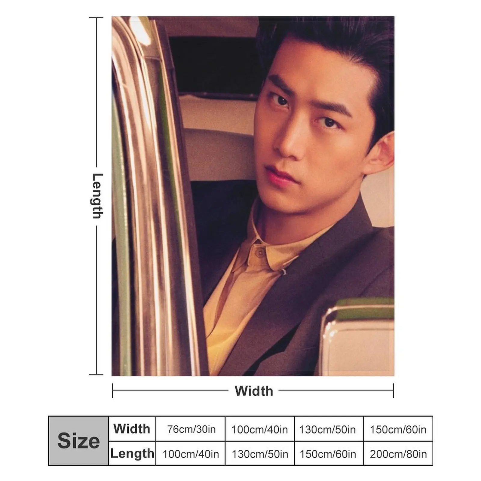 2PM With Me Again - TAECYEON Плед Зимние кровати Перемещение на диван Одеяла