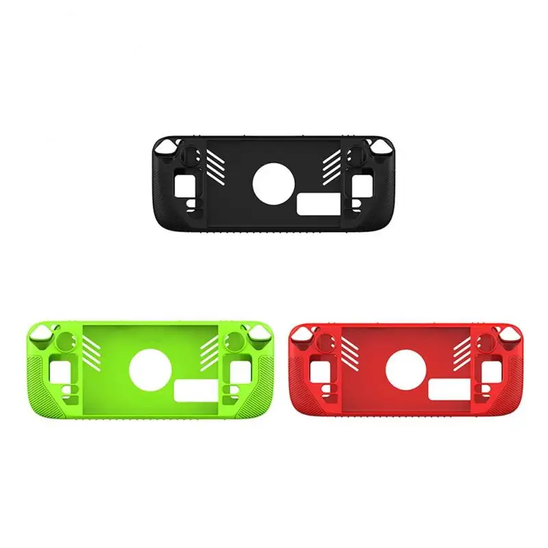 

For Steam Deck Game Console Soft Shell Game Console TPU Protective Case For Steam Deck Console Shockproof Anti-drop Cover
