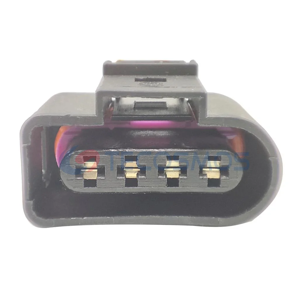 1/5/10 комплект, адаптер электрического жгута катушки зажигания, разъем 4-контактный для VW Audi 1J0973724 4B0973724 1J0973824