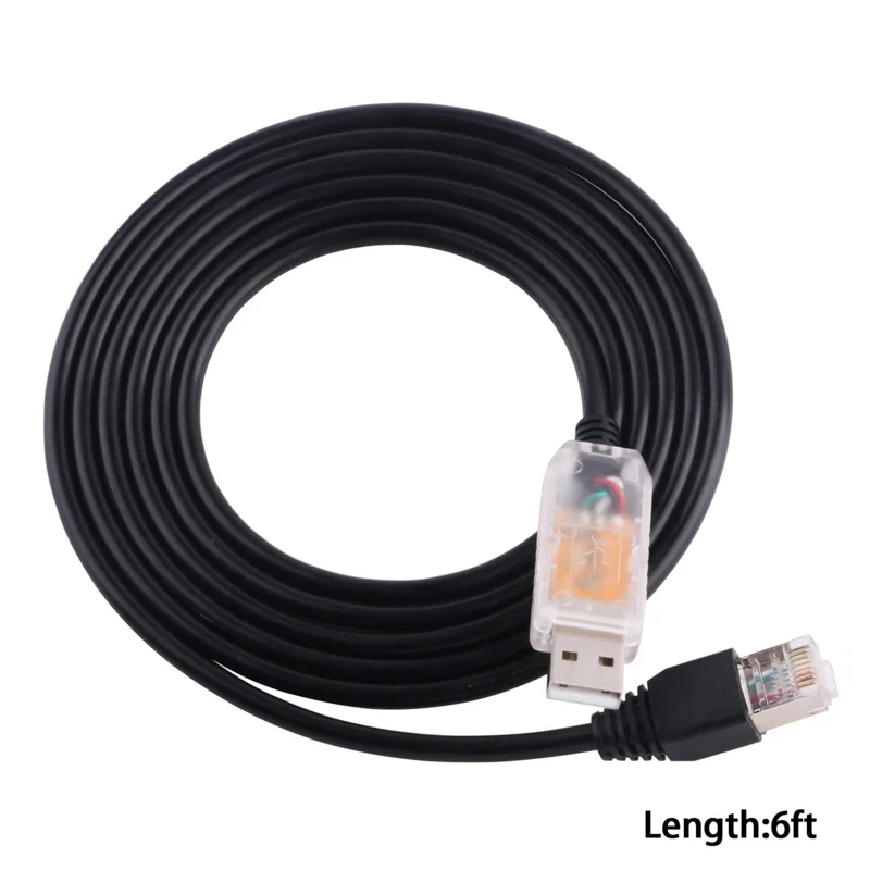 Промышленный класс FTDI FT232RL USB RS485 RJ45Коммуникационный кабель для Delta IFD6500 Поддержка