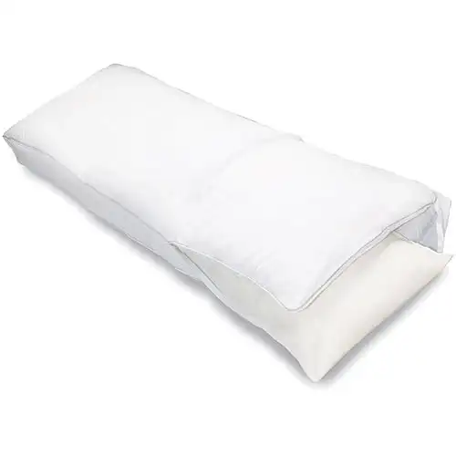 

Embrace Memory Foam Body Pillow with Hypoallergenic Cover White 1'8" x 4'6"