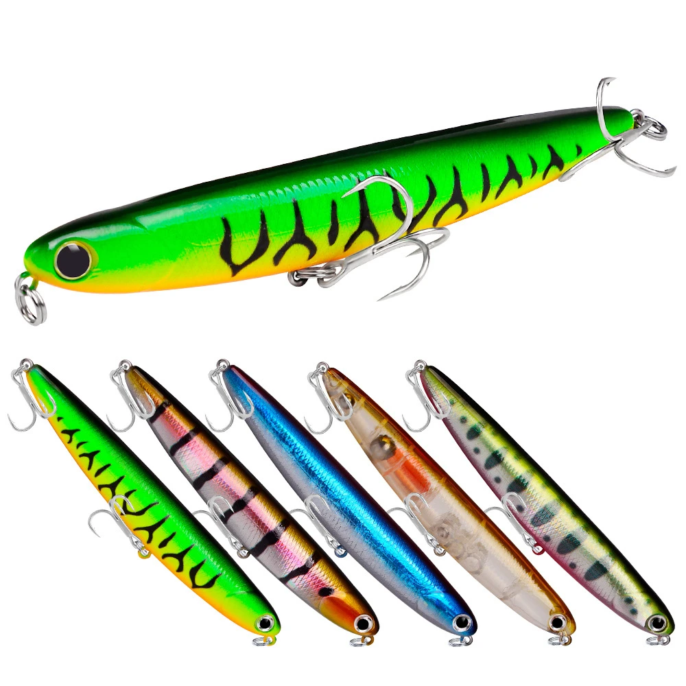 

Pencil Floating Fishing Lures 13g 11cm Topwater Fishing Baits Artificial Hard Bait Saltwater Swimbait Bass Carp Lure Fish Tackle