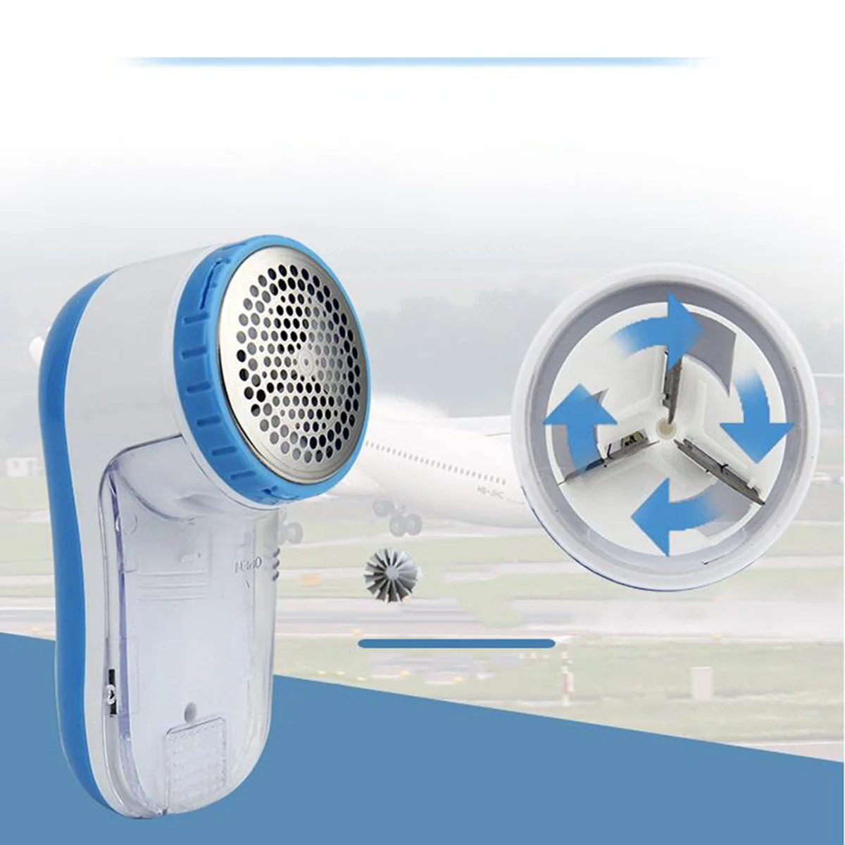 

1 Pc Clothes Lint Remover Portable Bubbles Remover Household Lint Shaver Clothes Pilling Trimmer Fabric Shaver Fuzz Remover