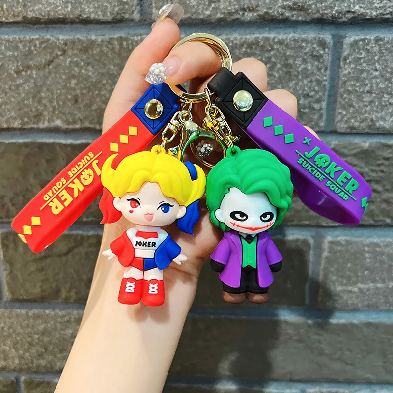 

Брелок для ключей с мультяшным аниме «Джокер»