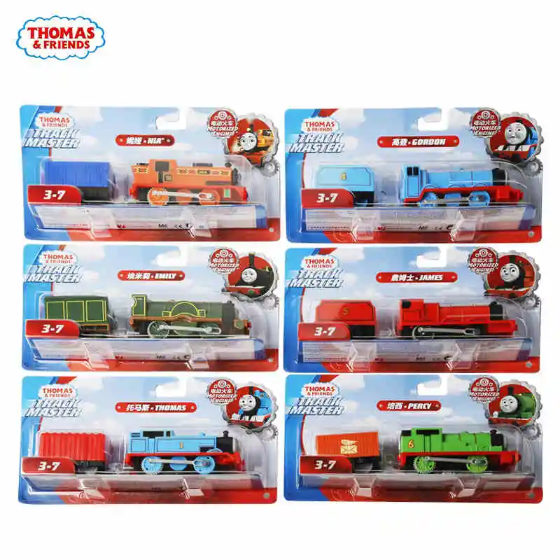 

Thomas and Friends Electronal Toys Car Electric Diecast Trains Metal Model Motor Thomas The Train Toy Blocks