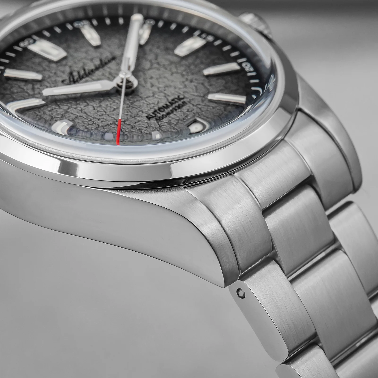 Фото ADDIESDIVE серые автоматические мужские часы AD2091 reloj hombre AR деловые часы с покрытием 100 м водонепроницаемые светящиеся механические часы NH35 №5