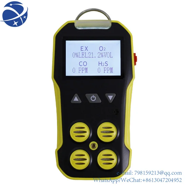 

YIGU Factory Portable BH-4A Gas Dector Analyzer Air Quality For EX H2S CO O2 PM2.5