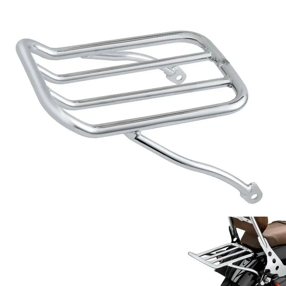 

Motorcycle Chopped Fender Luggage Rack For Harley Iron 883 XL883N Sportster 1200 2009-2018 2017