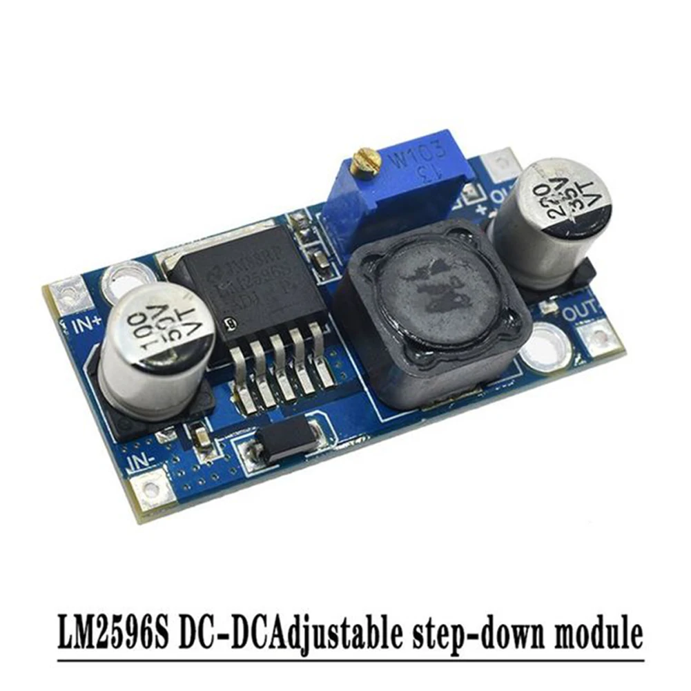 

High Quality LM2596s DC-DC Step-down Power Supply Module 3A Adjustable Step-Down Module LM2576 LM2596HVS Voltage Regulator