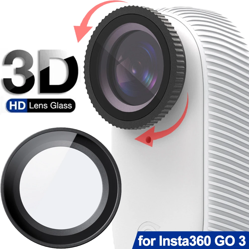 Водонепроницаемые защитные чехлы для объектива Insta360 GO 3