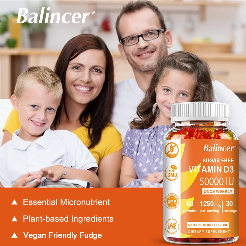 

Balincer Vitamin D3 Promotes Energy Cell Production Supports Immune System Increases Calcium Absorption Promotes Bone Strength