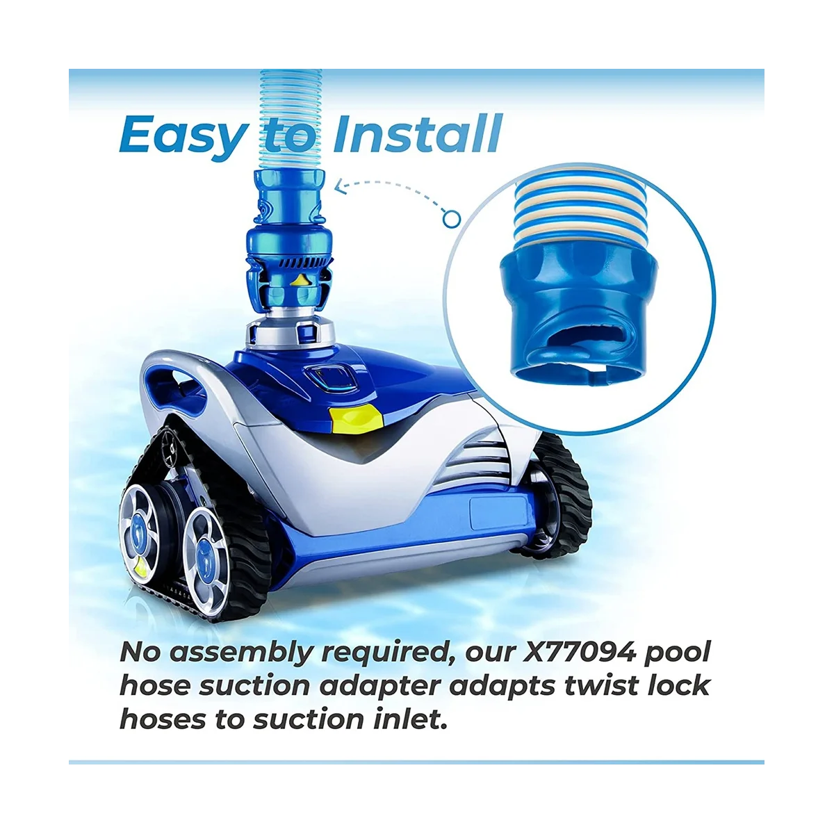 Вакуумный шланг для бассейна X77094 адаптер сбора пыли со знаками Зодиака MX6 MX8 2