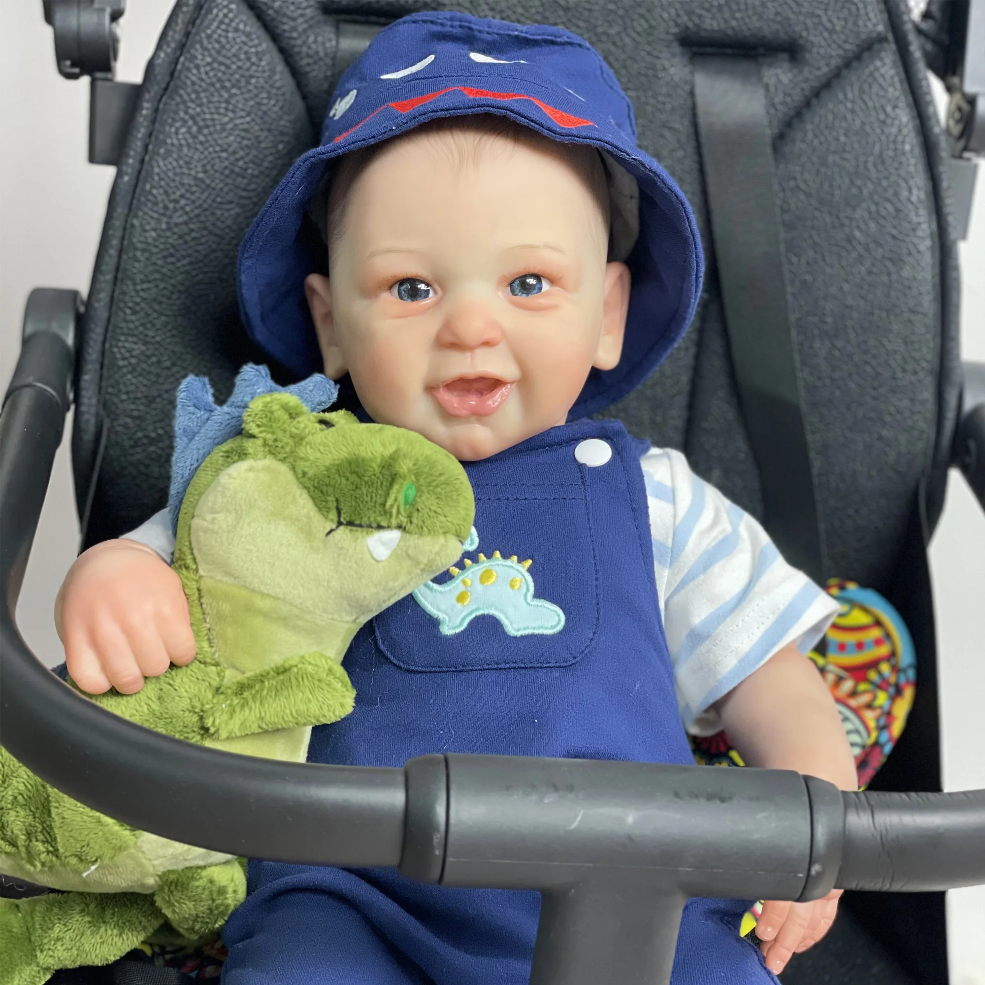 

Мягкая виниловая Кукла-РЕБОРН для новорожденных, 22 дюйма